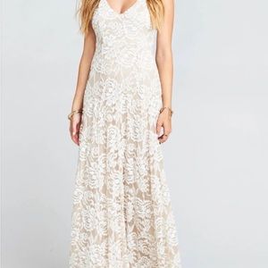 Show me your mumu Lacey bridesmaid dress